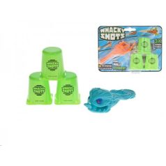 Whacky Shots csúzli készlet 3 pohárral