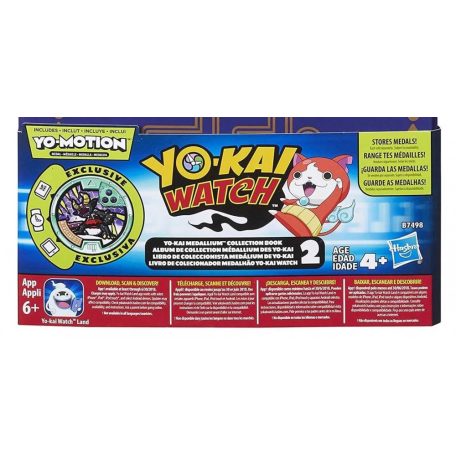 Yo-Kai Watch Medál gyűjtő album (B7498)