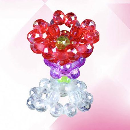 Gemmies kreatív gyöngyfűző készlet 75db-os- Virág