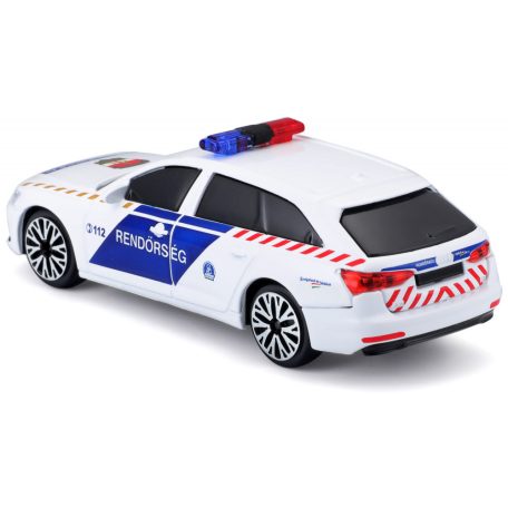 Bburago Audi A6 Magyar rendőrautó  1:43