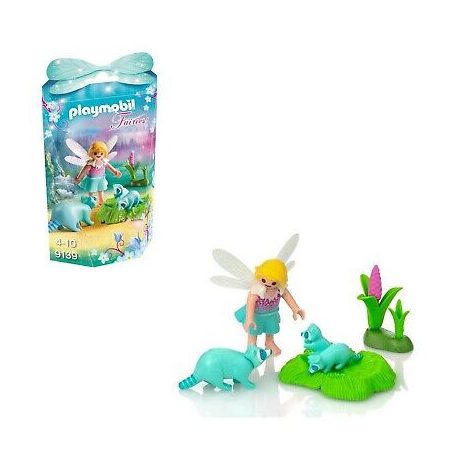 Playmobil Fairies 9139 Tündérke mosómedvével