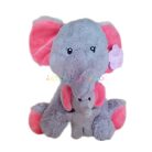 With Snuggles: Anya és gyermeke elefánt plüss játék