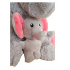 With Snuggles: Anya és gyermeke elefánt plüss játék