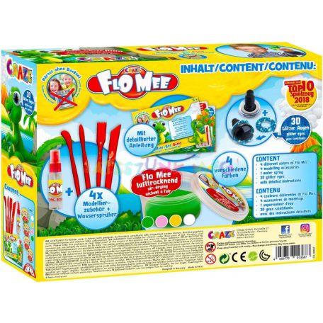 Craze Flo Mee kreatív készlet: Dínó