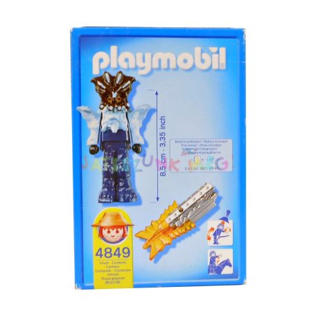 Playmobil 4849: Templomőr narancssárga fényfegyverrel