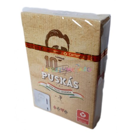 Cartamundi: Puskás - Egy igazi legenda- póker kártya 