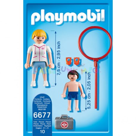 Playmobil Summer Fun 6677 - Úszómester lány