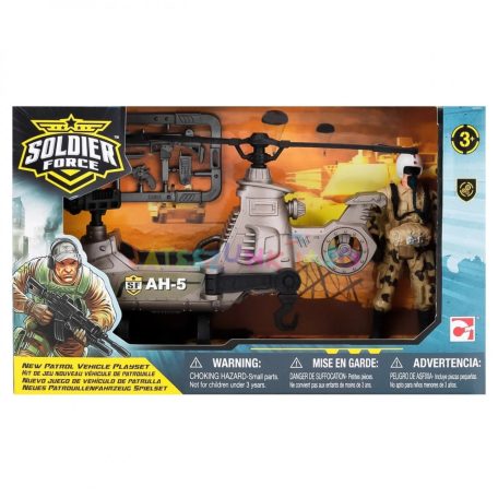 Chap Mei Soldier Force Helikopter katonával