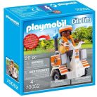 Playmobil City 70052: Doktornő kétkerekű járgánnyal