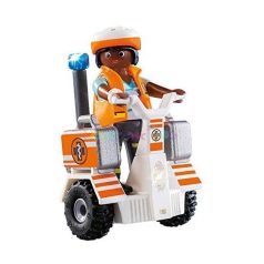 Playmobil City 70052: Doktornő kétkerekű járgánnyal