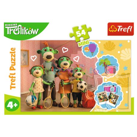 Trefl mini: Treflik puzzle 54db
