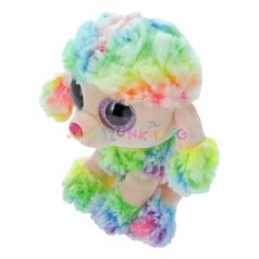 Ty Beanie Boos: Rainbow a szivárvány színű uszkár 24cm