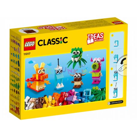 Lego Classic 11017: Kreatív szörnyek