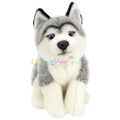 ToysRus Husky kutya plüss 25cm