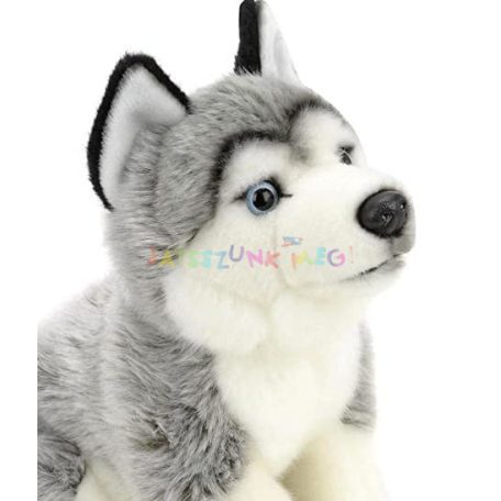 ToysRus Husky kutya plüss 25cm