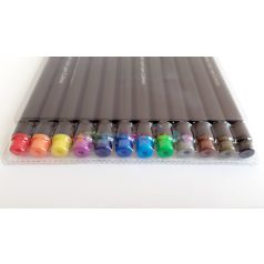 MyLifeUNIT finom vonalú színes tollkészlet 0,4mm 12db-os