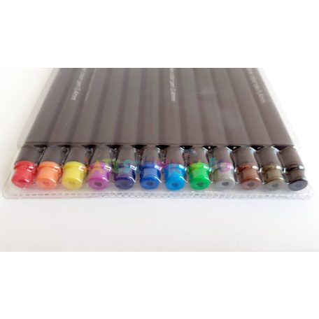 MyLifeUNIT finom vonalú színes tollkészlet 0,4mm 12db-os