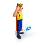 Bullyland: Farmer vasvillával (sárga ing) 62447