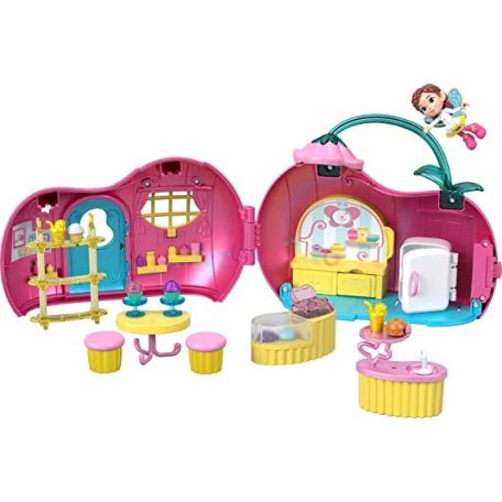 Fisher-Price Babi kávézója On The Go játékkészlet  figurával és 20 kiegészítővel