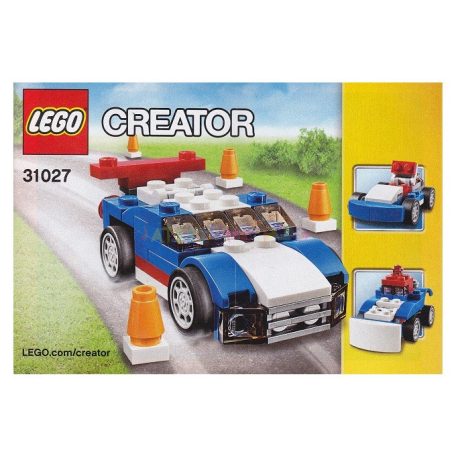 Lego Creator 31027: Kék versenyautó