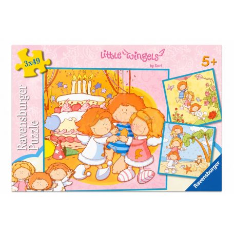 Ravensburger: Little Wingels puzzle 3x49db
