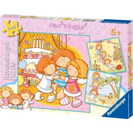 Ravensburger: Little Wingels puzzle 3x49db