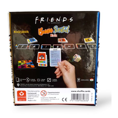 Friends Shuffle - Jóbarátok: Bumm, szívtál! kvízjáték