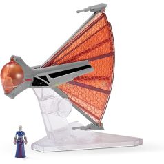   Star Wars Micro Galaxy Squadron: Asajj Ventress's Ginivex Starfighter, 8cm-es Vadászgép figurával