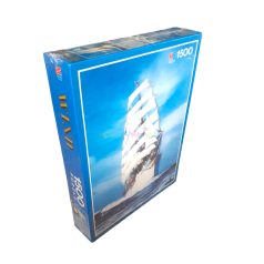 MB - Nagy vitorláshajó puzzle 1500db-os (3877)