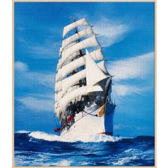 MB - Nagy vitorláshajó puzzle 1500db-os (3877)