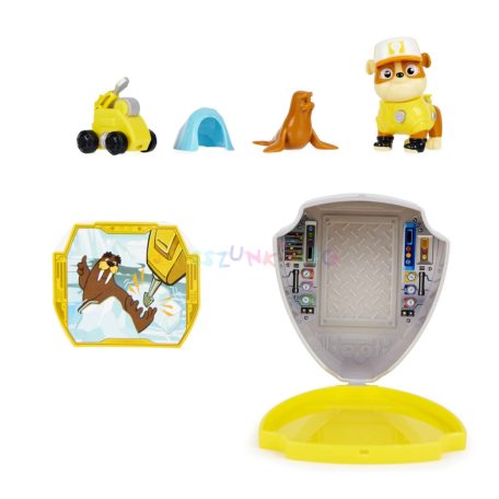 Mancs Őrjárat: Big Truck Hero Pup - Rubble figura