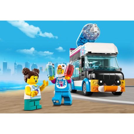 LEGO City 60384 - Pingvines jégkása árus autó