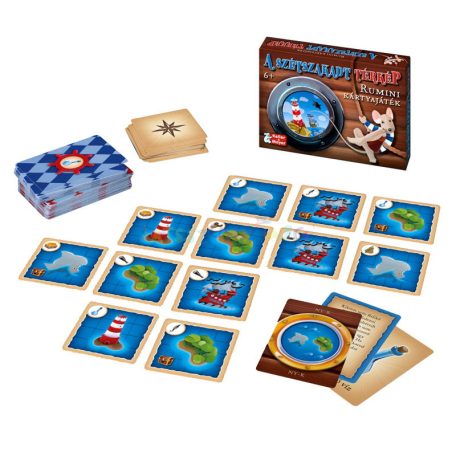 Rumini a szétszakadt térkép kártyajáték