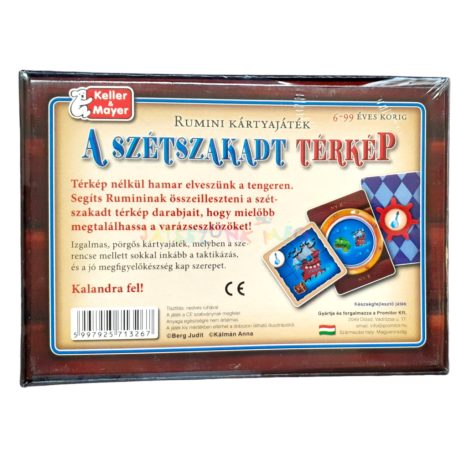 Rumini a szétszakadt térkép kártyajáték
