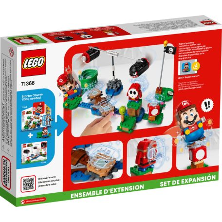 LEGO 71366 Super Mario - Boomer Bill gát kiegészítő szett