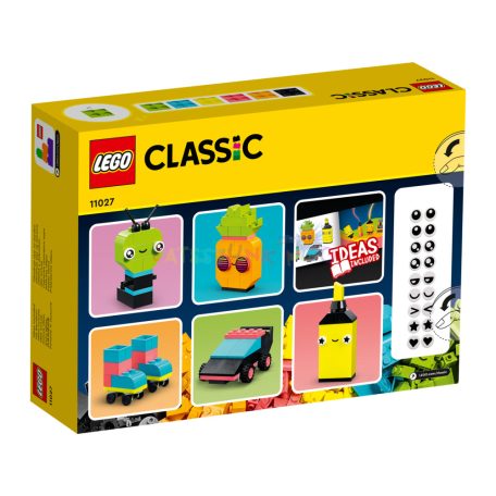 LEGO Classic 11027 - Kreatív Neon kockák