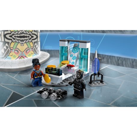 LEGO 76212 Marvel Fekete Párduc Mindörökké Wakanda - Shuri laborja