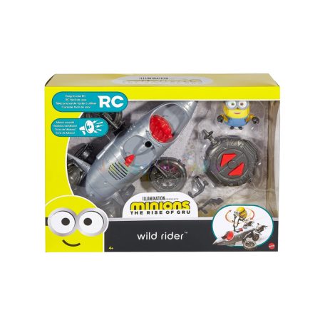 Minions Wild Rider RC jármű figurával, hanggal (GMF19)