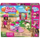 Mattel: MEGA Barbie Lovas akadálypálya építőjáték (HDJ84)