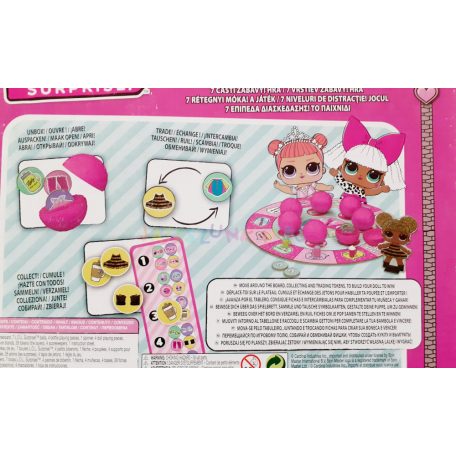 LOL Surprise 7 Layers of fun Társasjáték 