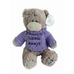   Me To You maci plüss "Friends Always" feliratú kötött pulóverben
