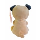 George: Snuggle Pug kutya plüss szívvel