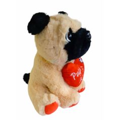 Huggables: Valentin napi kutya plüss figura 20cm