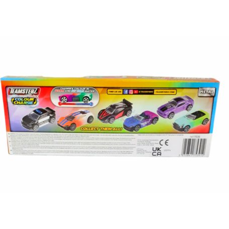 Teamsterz : Change Colour színváltós autó 2db