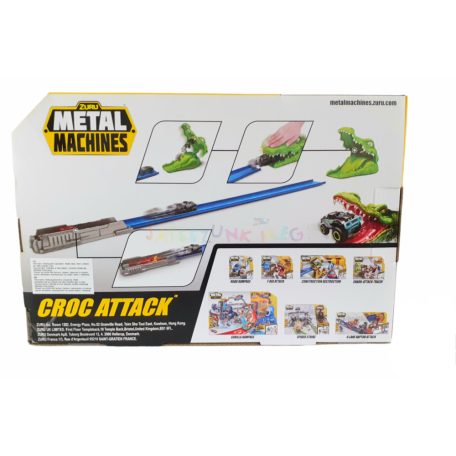 ZURU Metal Machines - Krokodil autópálya