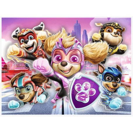 Trefl Mancs Őrjárat - Mighty Movie -  Szuperhős kutyik bevetésen puzzle 30db-os (18298)