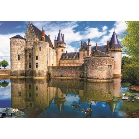 Trefl Santorini, Velence, Sully-sur-Loire kastély, Macskák 4x1000 db-os kirakó (93082) Doboz sérült!