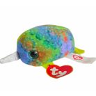 Ty Beanie boos mini: Nori a Narvál plüss (zöld uszony)