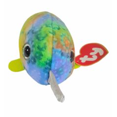 Ty Beanie boos mini: Nori a Narvál plüss (zöld uszony)