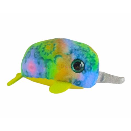 Ty Beanie boos mini: Nori a Narvál plüss (zöld uszony)